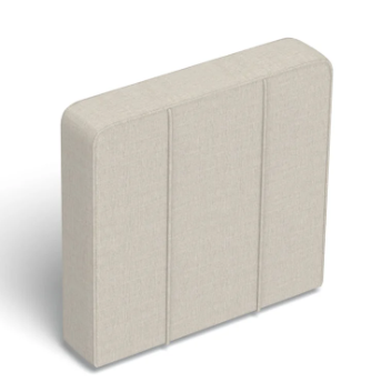 HD3149 Deep Side Cover: Oyster Etched Chenille