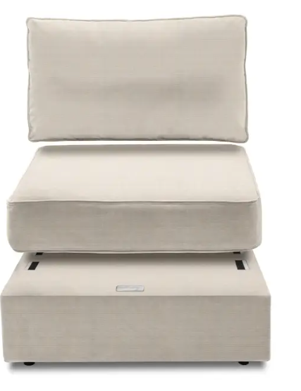 Covers Floor Model Coastal White SEAT
