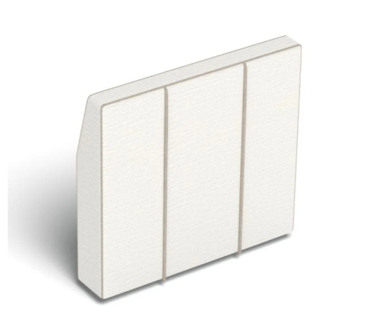 HM9247 Deep Angled Side Cover: Tonal Chantilly Luxe Chenille
