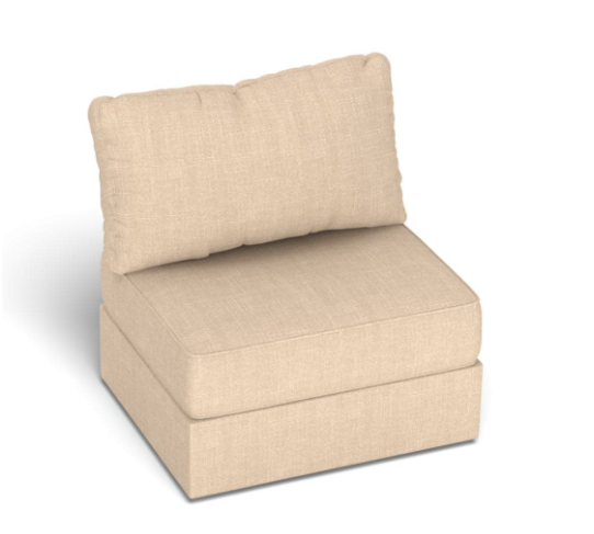 HT0236 Seat Cover Set: Jute Brushed Weave