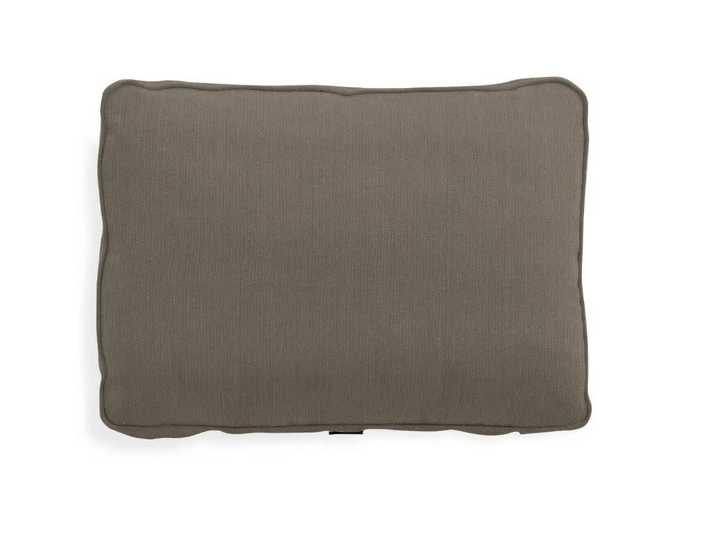 HB4669 Taupe Combed Chenille: Deep back pillow covers