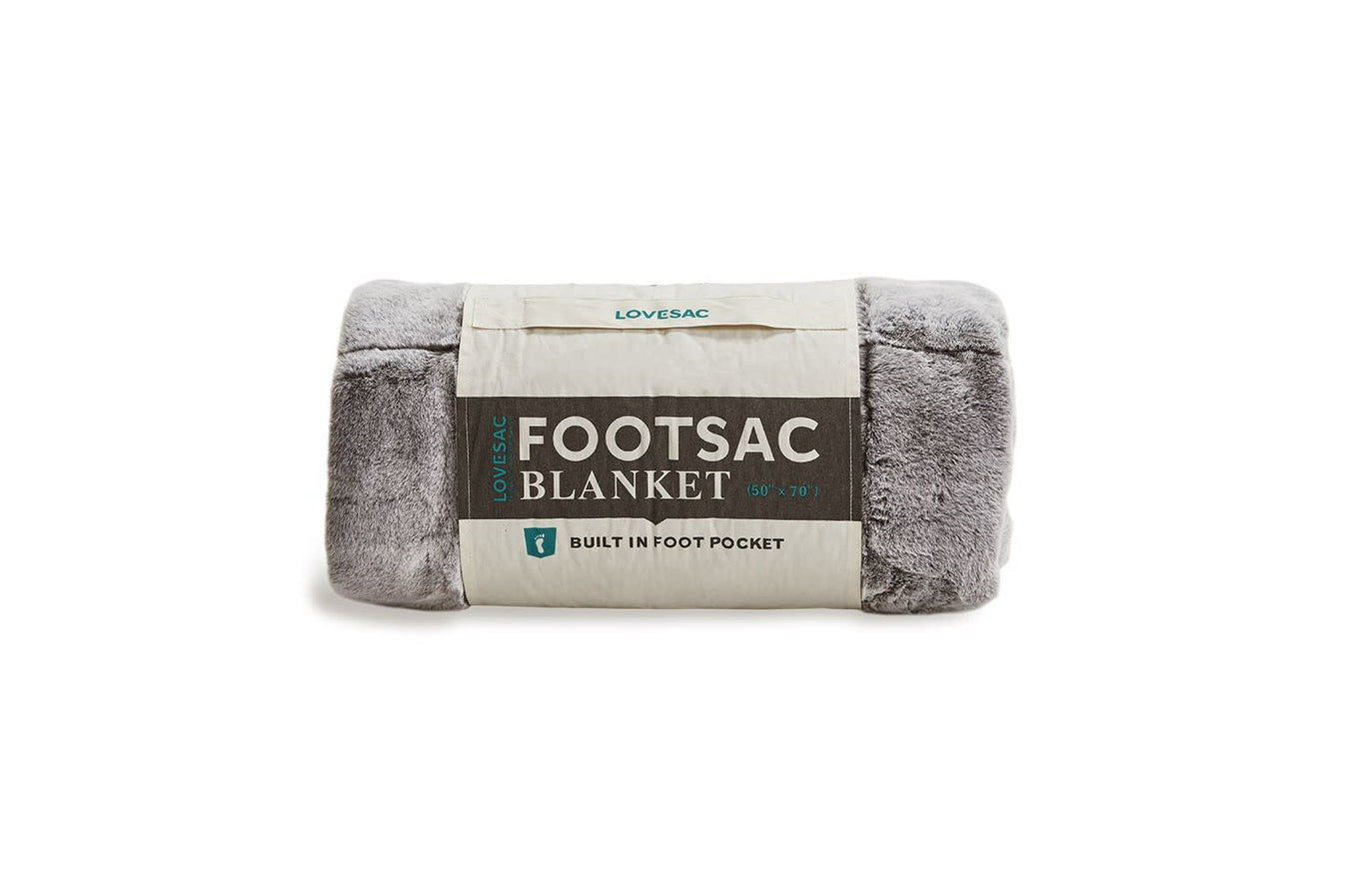 JC2478 Footsac Blanket: Charcoal Wombat Phur