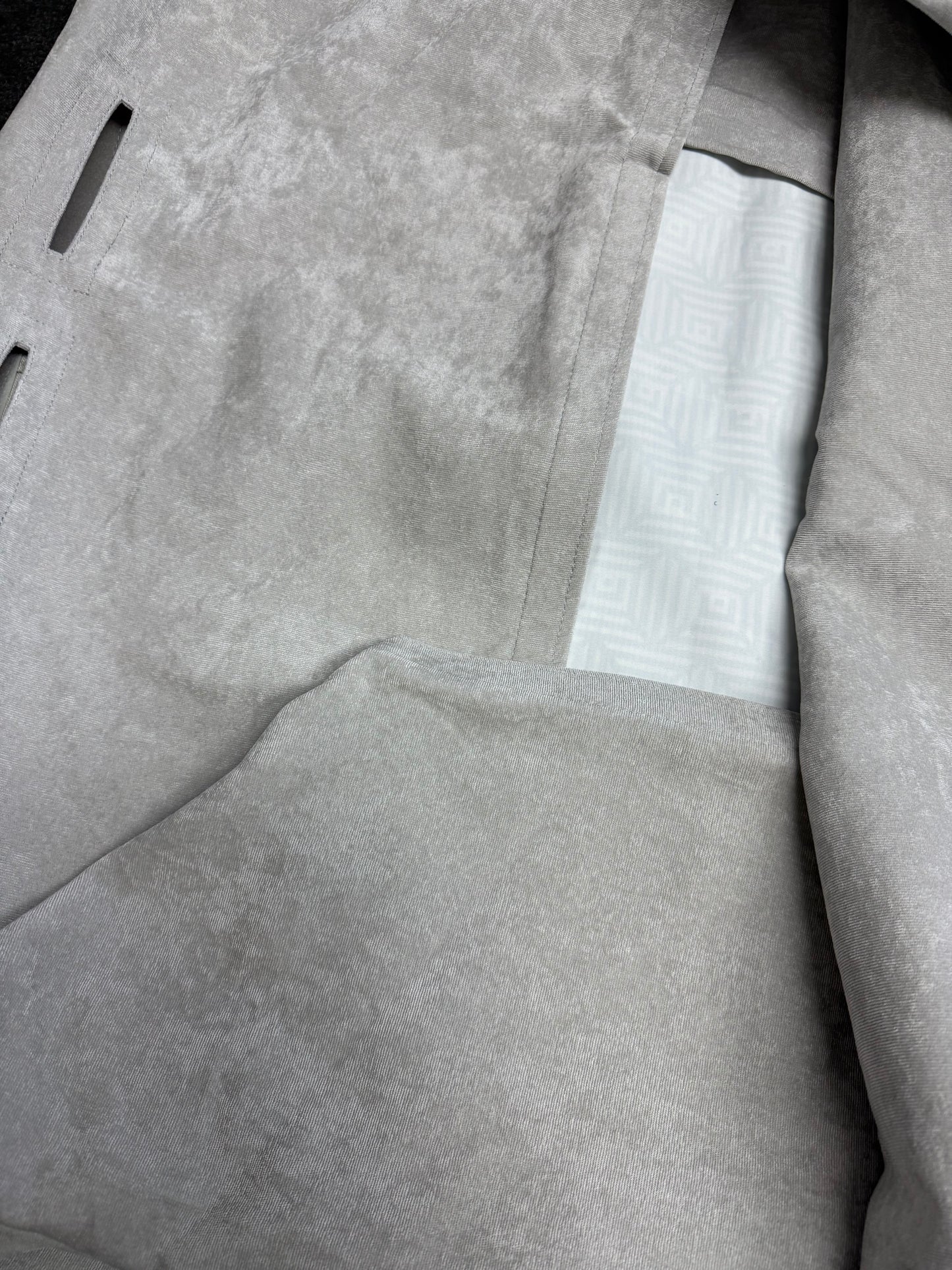 Floor Model Storage Seat Cover Sky Grey