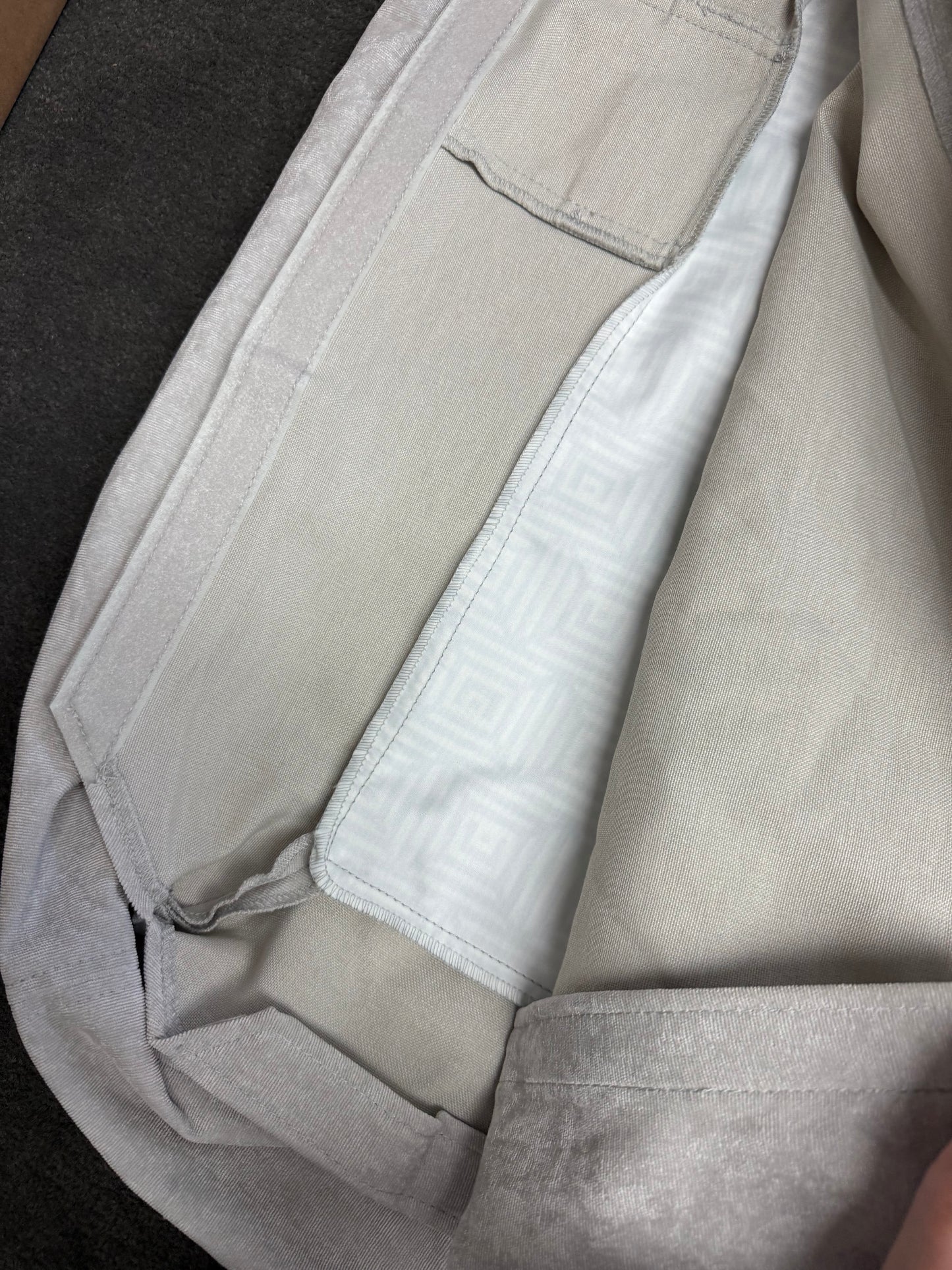 Floor Model Storage Seat Cover Sky Grey