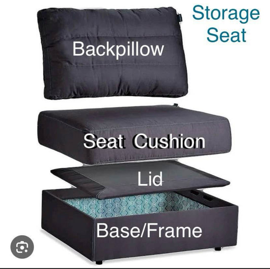 GG0961 Love sac Sactionals Deep Storage Seat Insert Set: Standard