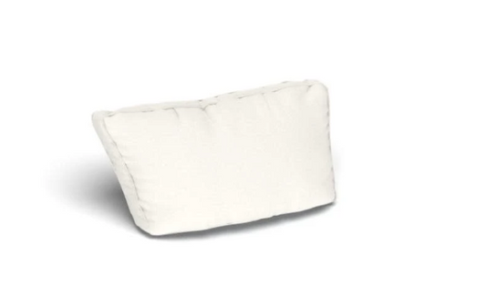 HN3982	Angled Side Pillow Cover: Coastal White Brushed Weave