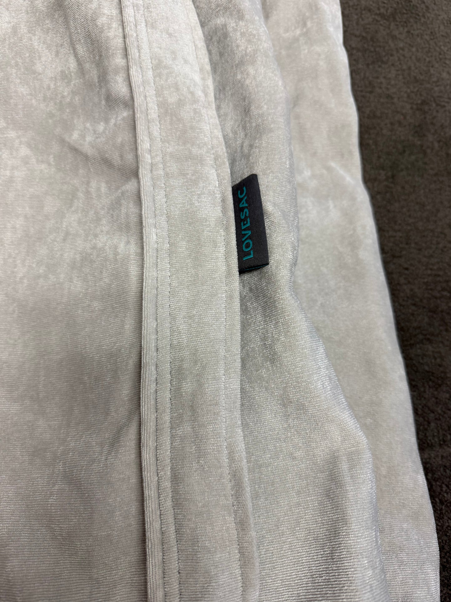Floor Model Storage Seat Cover Sky Grey