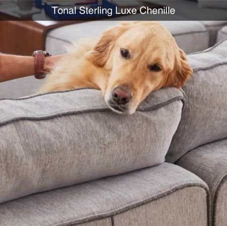 Covers: Tonal sterling luxe chenille