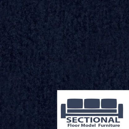 HN7363 Angled Side Pillow Cover: Sapphire navy Corded Velvet