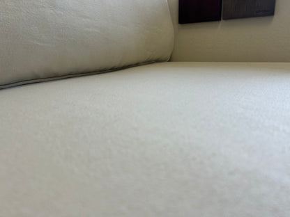 Coastal White Brushed Weave Sectional
