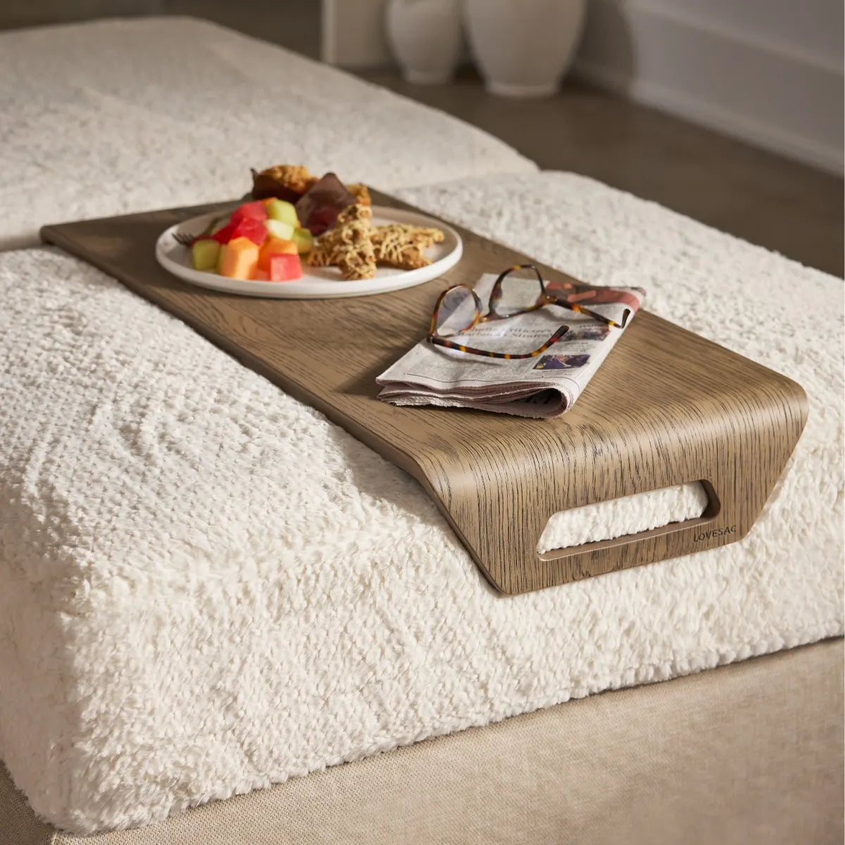 ET0922 SACTIONALS TRAY: WEATHERED GREY