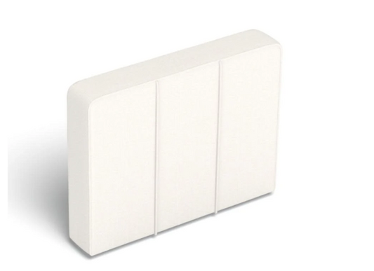 HE1436	Side Cover: Coastal White Brushed Weave