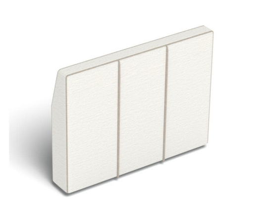 HM1366	Angled Side Cover: Tonal Chantilly Luxe Chenille