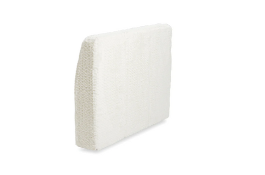 HM1180	Angled Side Cover: Reversible Swiss Diamond Phur / Almond Latticed Velvet