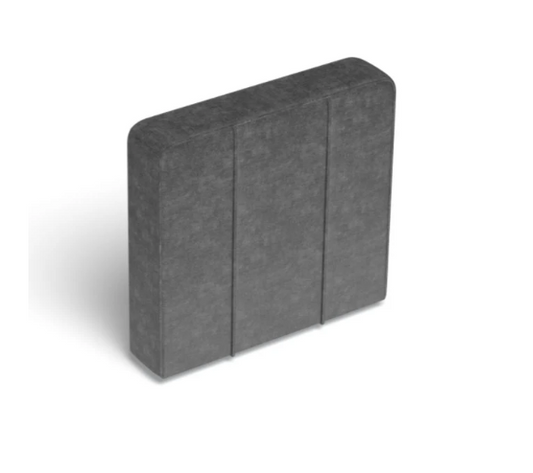 HD7388	Deep Side Cover: Charcoal Grey Corded Velvet