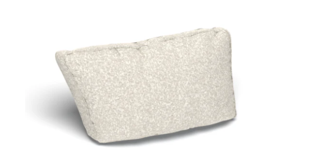 HN1078 Angled Side Pillow Cover: Cloud Boucle