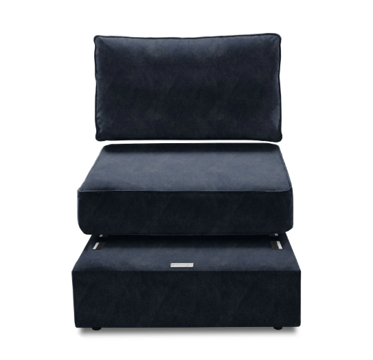 HT1044	Seat Cover Set: Midnight Navy Corded Velvet