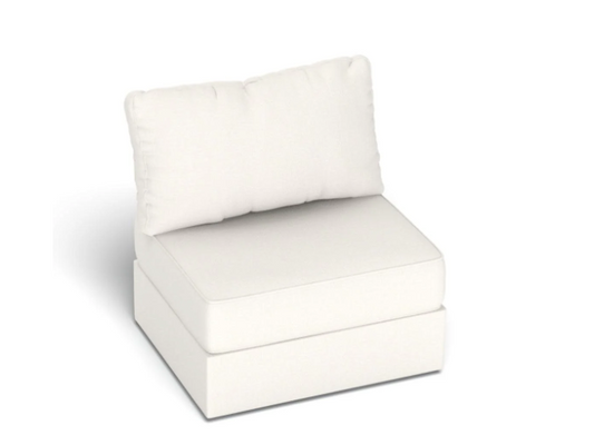 HG7216 	Storage Seat Cover Set: Coastal White Brushed Weave