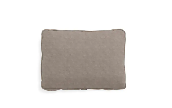 HB1162 Deep Back Pillow Cover: Venetian Taupe Corded Velvet