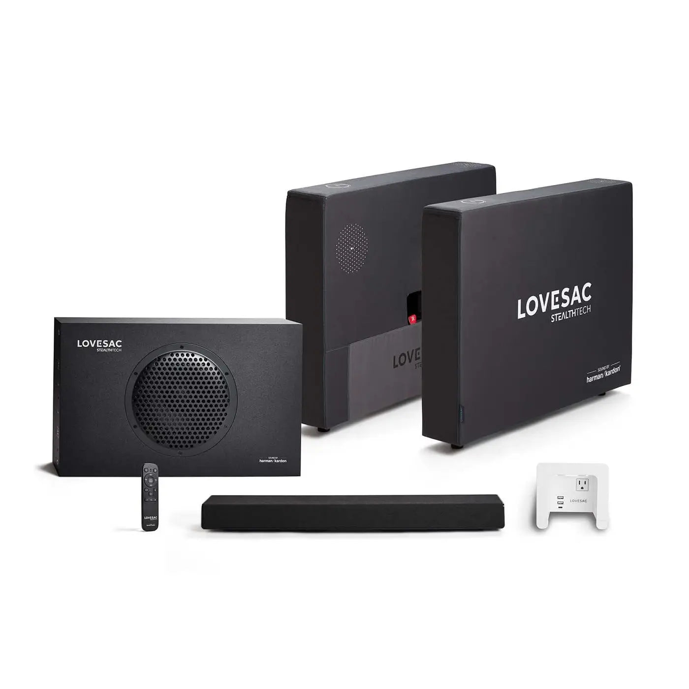 Sound + Charge Systems for L-Shape Couches