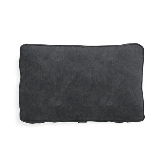 HP9153 Back Pillow Cover: Charcoal Grey Corded Velvet