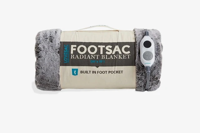 JT5231	Radiant Footsac Blanket: Charcoal Wombat Phur