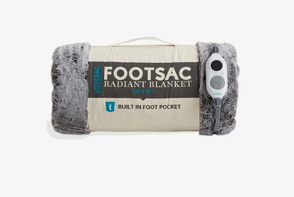 JT5231	Radiant Footsac Blanket: Charcoal Wombat Phur