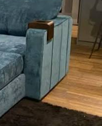 HE4646	Side Cover: Midnight Navy Corded Velvet