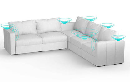 Sound + Charge Systems for L-Shape Couches