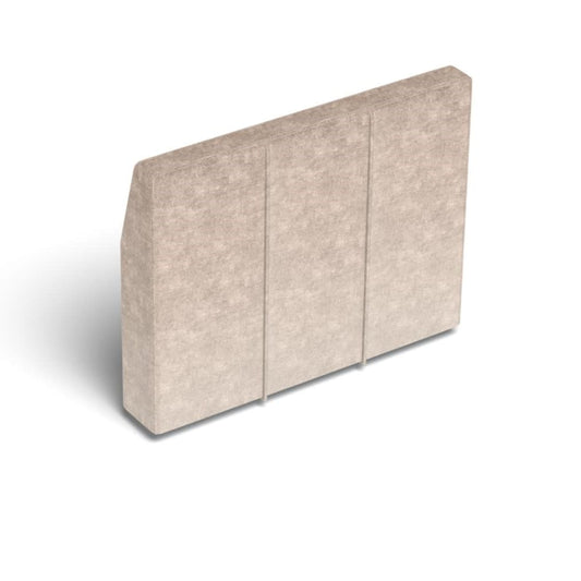 HM0894	Angled Side Cover: Venetian Taupe Corded Velvet