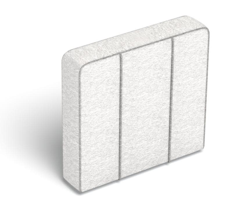 HD9491	 Deep Side Cover: Tonal Sterling Luxe Chenille