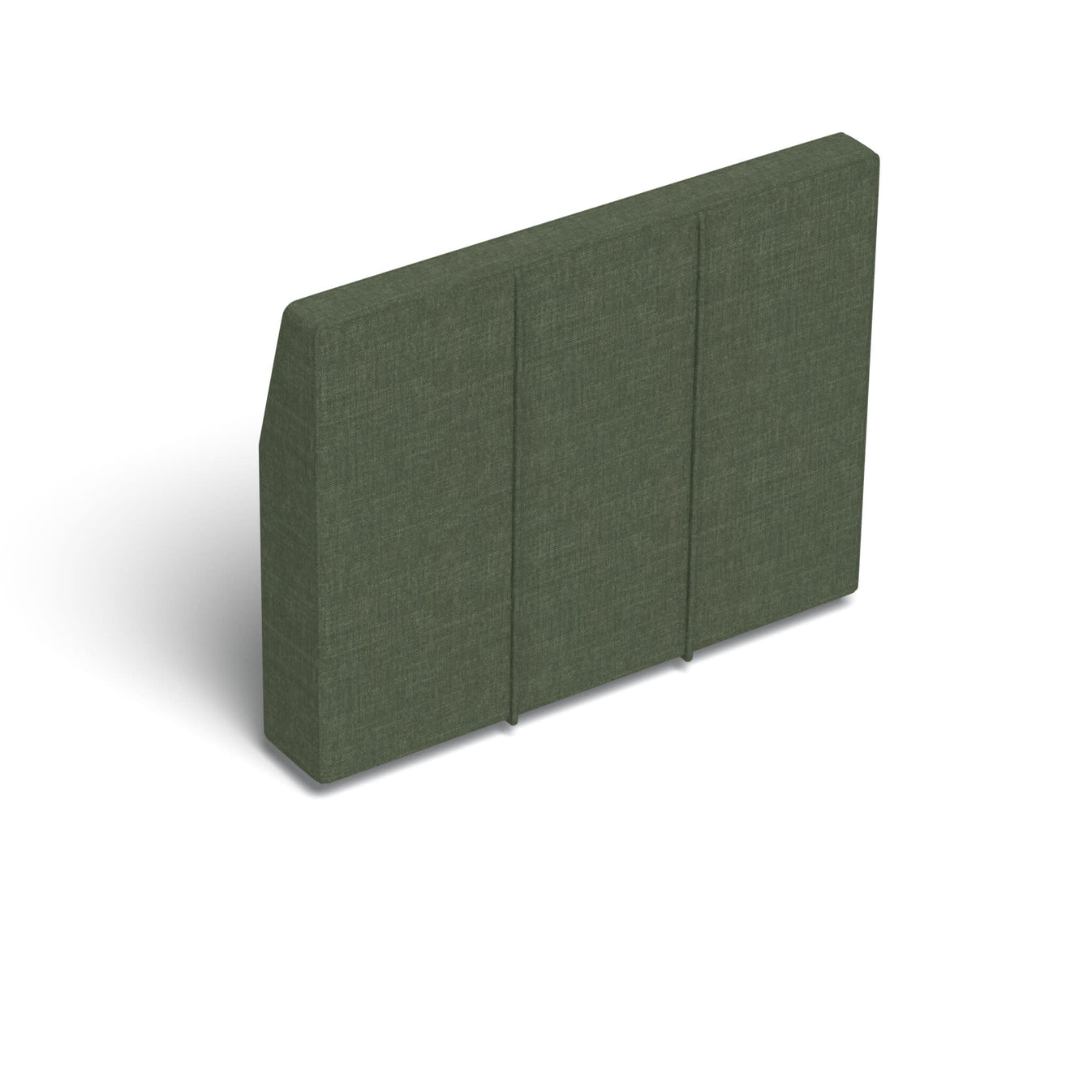 HM6574 Angled Side cover:  Moss Etched Chenille