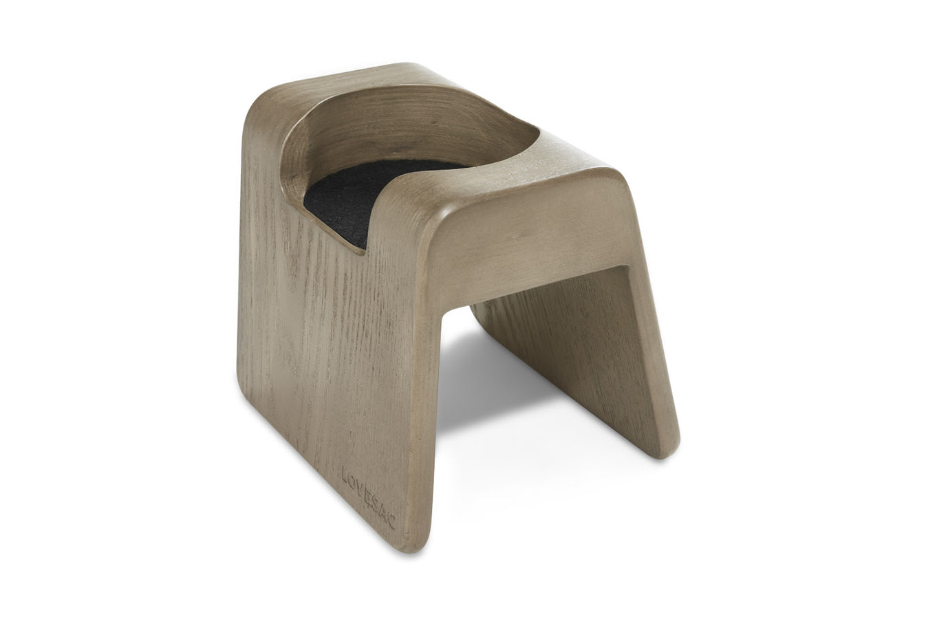 EA7249 	Sactionals Angled Side Drink Holder: Weathered Ash